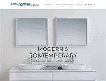 Tablet Screenshot of excel-plumbing.com